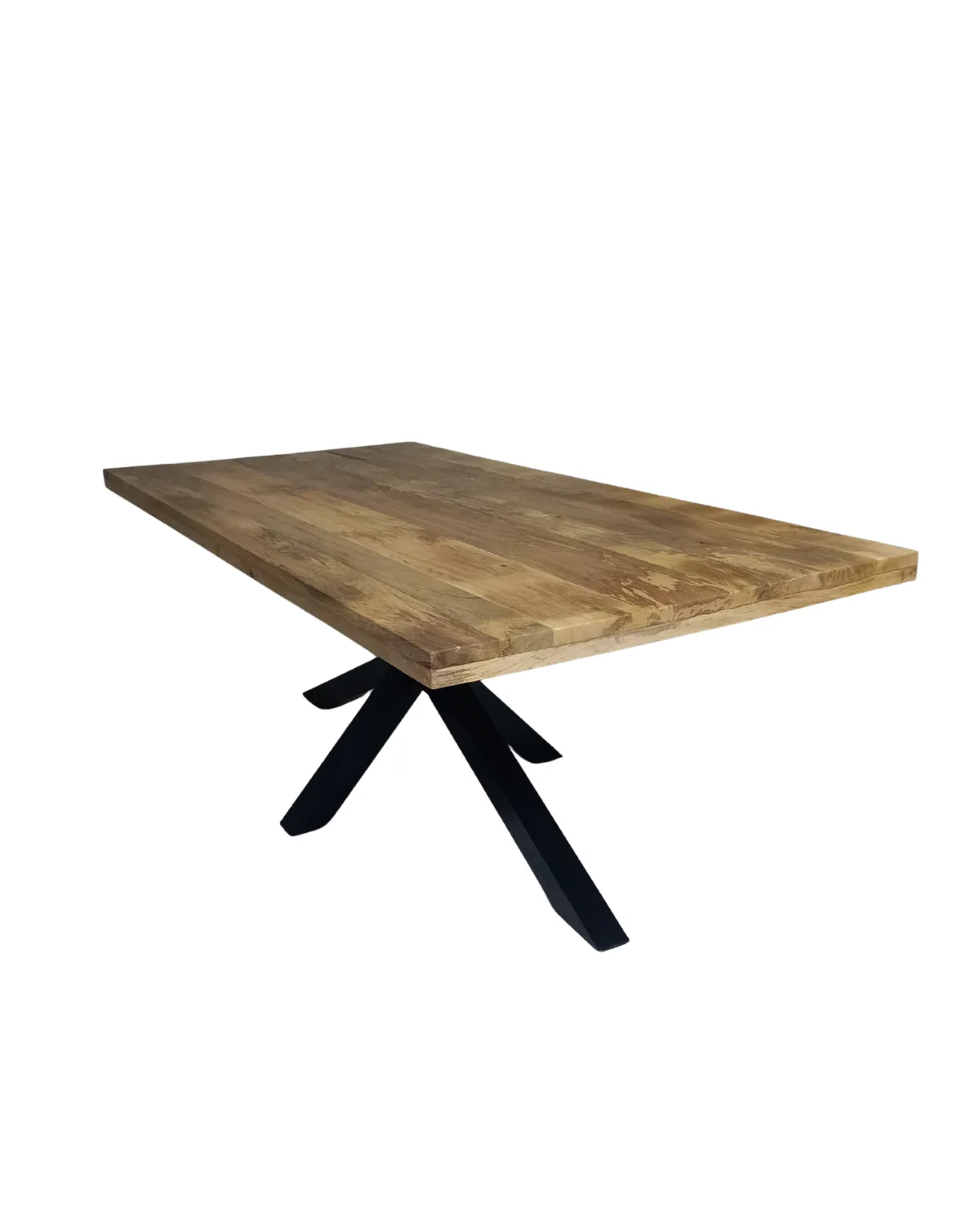 Table-19 Classic Reclaimed Wood Trestle Dining Table - Image 1