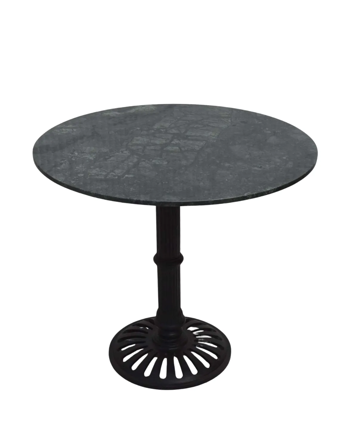Table-5 Classic Round Marble Top Pedestal Table - Image 1