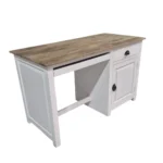 Classic White Farmhouse Console Table