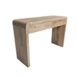 Minimalist Natural Wood Console Table