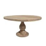 Classic Round Turned Pedestal Table