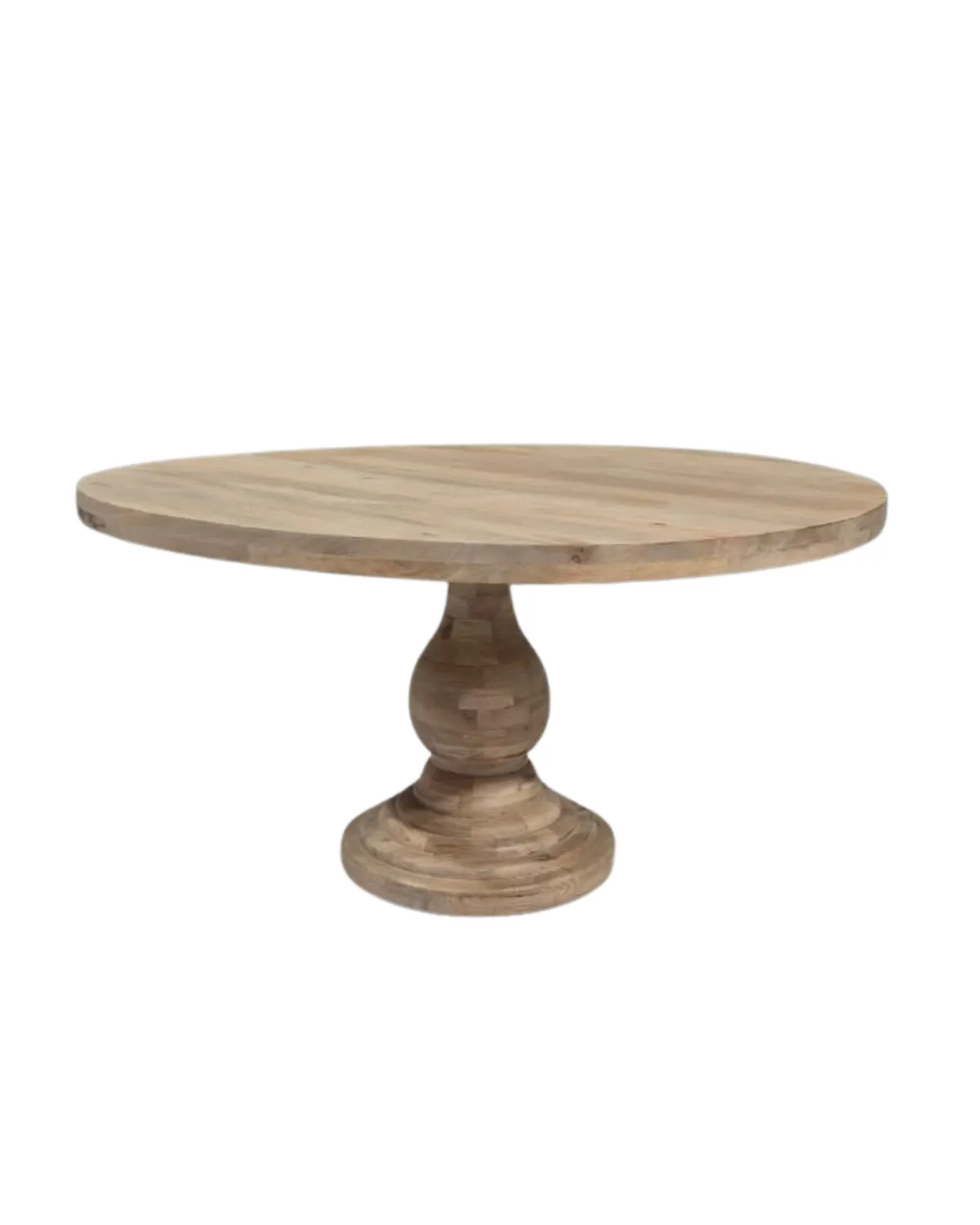 Table-65 Classic Round Turned Pedestal Table - Image 1