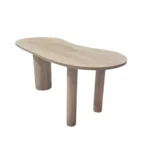 Organic Three-Leg Wooden Table